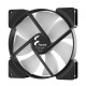 Fractal Design Prisma AL-18 PWM Carcasa del ordenador Ventilador 18 cm Negro, Blanco 1 pieza(s) - FD-FAN-PRI-AL18-PWM