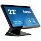 iiyama ProLite T2234AS-B1 monitor pantalla táctil 54,6 cm (21.5'') 1920 x 1080 Pixeles Multi-touch Multi-usuario Negro