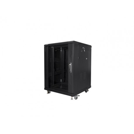 Lanberg FF01-6615-12B armario rack 15U Rack o bastidor independiente Negro