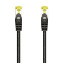 AISENS Cable De Red Latiguillo RJ45 LSZH Cat.7 600 MHz S/FTP PIMF AWG26, Negro, 2.0 m - A146-0487