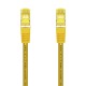 AISENS Cable De Red Latiguillo RJ45 LSZH Cat.7 600 MHz S/FTP PIMF AWG26, Amarillo, 2.0 m - A146-0475