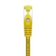 AISENS Cable De Red Latiguillo RJ45 LSZH Cat.7 600 MHz S/FTP PIMF AWG26, Amarillo, 2.0 m - A146-0475