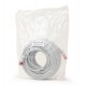 Gembird PP6A-LSZHCU-20M cable de red Cat6a S/FTP (S-STP) Gris