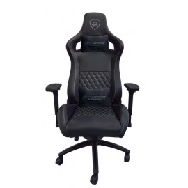 KeepOut XSPROHAMMER Silla para videojuegos universal Asiento acolchado Negro, Gris