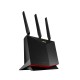 ASUS 4G-AC86U router inalámbrico Gigabit Ethernet Doble banda (2,4 GHz / 5 GHz) 3G Negro