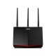 ASUS 4G-AC86U router inalámbrico Gigabit Ethernet Doble banda (2,4 GHz / 5 GHz) 3G Negro