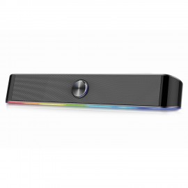 Ewent EW3525 altavoz soundbar Negro 2.0 canales 6 W