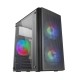 Mars Gaming MC300 Caja PC Micro ATX Cristal Templado 3xVentilador FRGB Negro