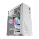 Mars Gaming MC100W Caja PC ATX Ventilador 90mm FRGB Convect-Cool Blanco