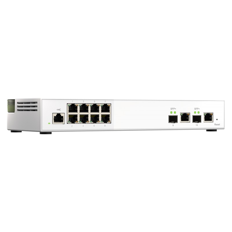 QNAP QSW-M2108R-2C switch Gestionado L2 Gigabit Ethernet (10/100/1000 ...