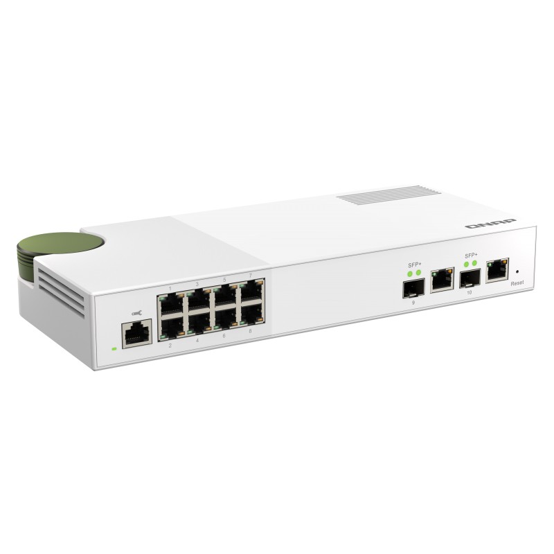 QNAP QSW-M2108R-2C switch Gestionado L2 Gigabit Ethernet (10/100/1000 ...