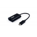 Nilox Adaptador de red USB-C/RJ45 GIGABIT - nxadap06