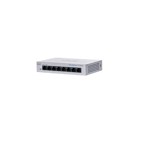 Cisco CBS110 No administrado L2 Gigabit Ethernet (10/100/1000) Gris - cbs110-8t-d-eu