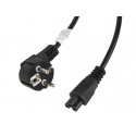 Lanberg CA-C5CA-11CC-003-BK cable de transmisión Negro 3 m C5 acoplador CEE7/7