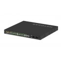 Netgear GSM4230UP Gestionado Gigabit Ethernet (10/100/1000) Energía sobre Ethernet (PoE) 1U Negro