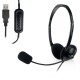 Ewent EW3568 auricular y casco Auriculares Diadema USB tipo A Negro