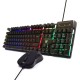 Ewent PL3201 teclado USB QWERTY Español Negro