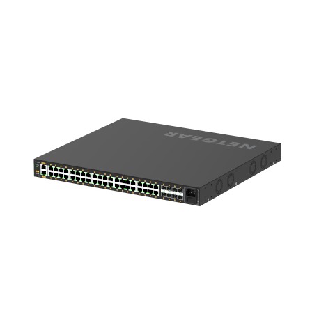 Netgear GSM4248PX-100EUS switch Gestionado L2/L3/L4 Gigabit Ethernet (10/100/1000) Energía sobre Ethernet (PoE) Negro