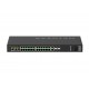 Netgear GSM4230P-100EUS switch Gestionado Gigabit Ethernet (10/100/1000) Energía sobre Ethernet (PoE) 1U Negro