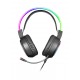 Mars Gaming MHRGB, Cascos Gaming RGB + Micro Flexible, Negro