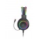 Mars Gaming MHRGB, Cascos Gaming RGB + Micro Flexible, Negro