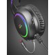 Mars Gaming MHRGB, Cascos Gaming RGB + Micro Flexible, Negro