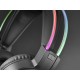 Mars Gaming MHRGB, Cascos Gaming RGB + Micro Flexible, Negro