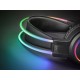 Mars Gaming MHRGB, Cascos Gaming RGB + Micro Flexible, Negro