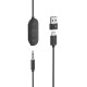 Logitech Zone Wired Earbuds Microsoft Teams Auriculares Alámbrico