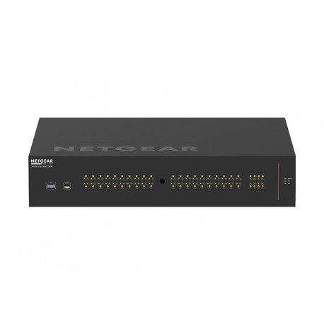 Netgear M4250-40G8XF-PoE++ Gestionado Gigabit Ethernet (10/100/1000) Energía sobre Ethernet (PoE) 2U Negro - GSM4248UX-100EUS