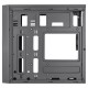 Aerocool CS108BKV1 Caja PC Compacta Micro ATX Aluminio Pulido Ventilador 80cm Negro