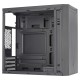 Aerocool CS108BKV1 Caja PC Compacta Micro ATX Aluminio Pulido Ventilador 80cm Negro