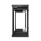 APC AR106VI armario rack 6U Bastidor de pared Negro