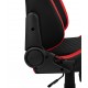 Aerocool CROWNBR Rojo, Silla Gaming Ergonómica, Cojines Ajustables, Cuero Sintético Premium