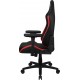 Aerocool CROWNBR Rojo, Silla Gaming Ergonómica, Cojines Ajustables, Cuero Sintético Premium