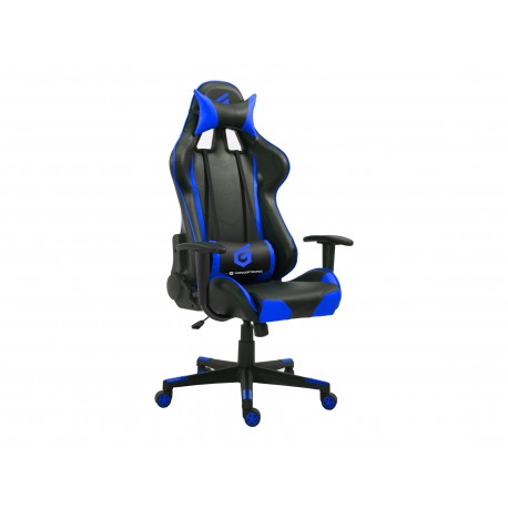 Conceptronic EYOTA04B silla para videojuegos Silla para videojuegos de PC Asiento acolchado Negro, Azul