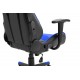 Conceptronic EYOTA04B silla para videojuegos Silla para videojuegos de PC Asiento acolchado Negro, Azul