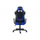 Conceptronic EYOTA04B silla para videojuegos Silla para videojuegos de PC Asiento acolchado Negro, Azul