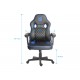 Conceptronic EYOTA03B silla para videojuegos Silla para videojuegos de PC Asiento acolchado Negro, Azul