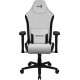 Aerocool CROWNMOONSW Blanco, Silla Gaming Ergonómica, Cojines Ajustables, Cuero Sintético Premium