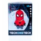 TECH1TECH TEC5501-32 unidad flash USB 32 GB USB tipo A 2.0 Negro, Rojo