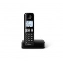 Philips D250 Teléfono DECT Identificador de llamadas Negro - D2501B/01