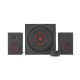 GENESIS Helium 610BT 60 W Negro, Rojo 2.1 canales - ncs-1408