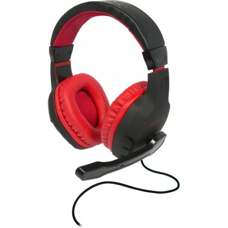 Konix Drakkar Auriculares Alámbrico Diadema Juego Negro, Rojo - 3328170242622