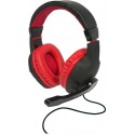 Konix Drakkar Auriculares Alámbrico Diadema Juego Negro, Rojo - 3328170242622