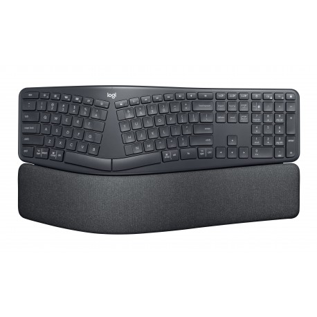 Logitech Ergo K860 for Business teclado RF Wireless + Bluetooth Español Grafito - 920-010350