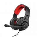 Trust GXT 411 Radius Auriculares Alámbrico Diadema Juego Negro, Rojo - 24076