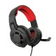 Trust GXT 411 Radius Auriculares Alámbrico Diadema Juego Negro, Rojo - 24076