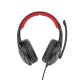 Trust GXT 411 Radius Auriculares Alámbrico Diadema Juego Negro, Rojo - 24076