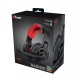 Trust GXT 411 Radius Auriculares Alámbrico Diadema Juego Negro, Rojo - 24076